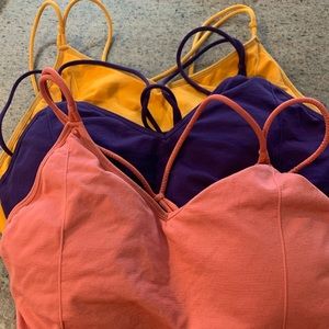 Fabletics bras - set of 3. Size Large